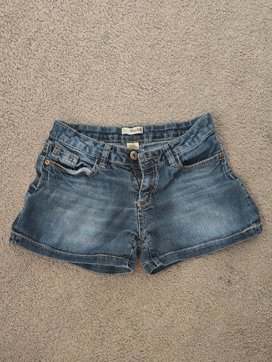 Mudd Pants - Mudd Denim Jean Shorts in Blue Wash